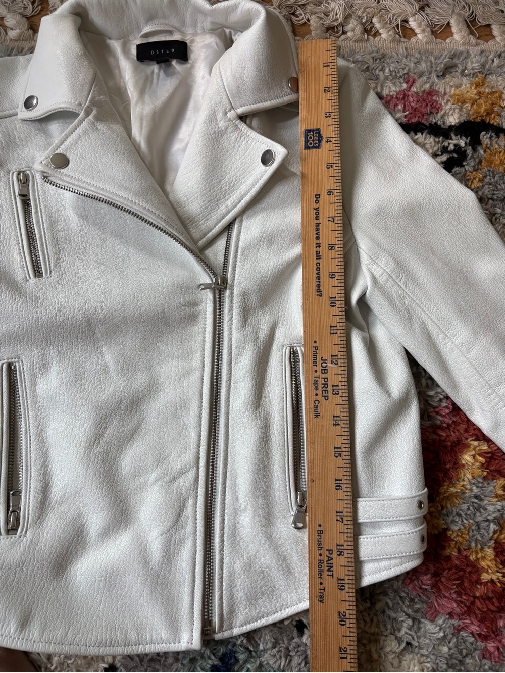 DSTLD leather moto jacket - Picture 3 of 10